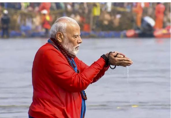 'महाकुंभ एक राष्ट्र को नई चेतना से सांस लेने जैसा था: पीएम मोदी | '